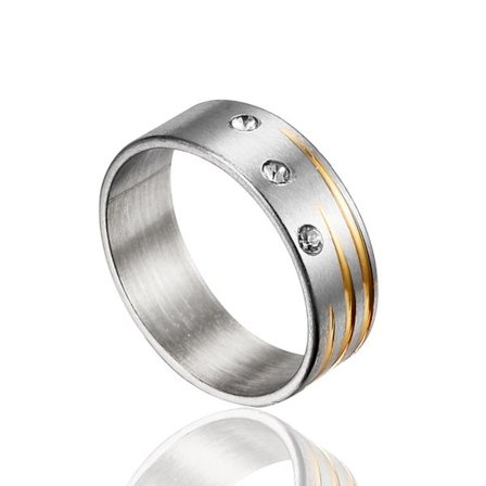 Rostfritt stål ring