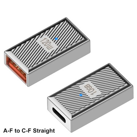 Typ-c till USB-A-omvandlare OTG-adapter A-F TILL C-F RAK A-F