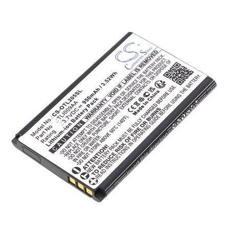 Batteri til SmartPhone, Mobil til Alcatel OT-2038X, OT-2053D, OT-2053X og andre.