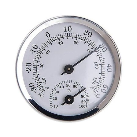 Køleskabstermometer hygrometer hjem højpræcision piano vinskab skildpaddeskab termometer hygrometer