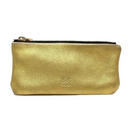 Loewe Pre-owned, Wallets & Cardholders Geel, Dames, Maat:ONE Size