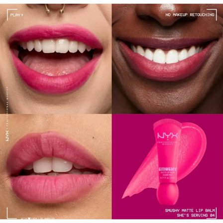 Professionellt matt läppstift med en mjuk matt finish, återfuktande och fuktgivande, och byggbar färgutdelning.