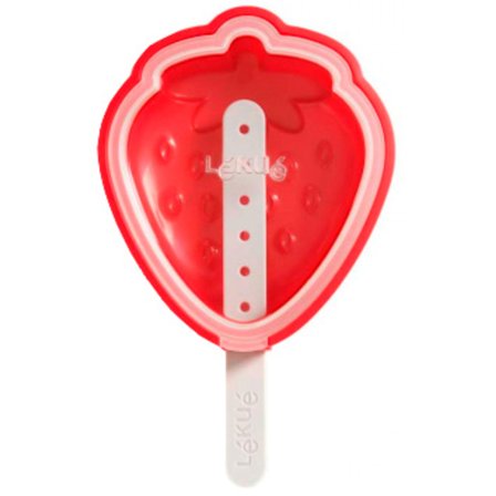 Lékué Glassform Jordgubbe 4-pack | Bakning > Glassformar > Isformar | Bagaren och Kocken