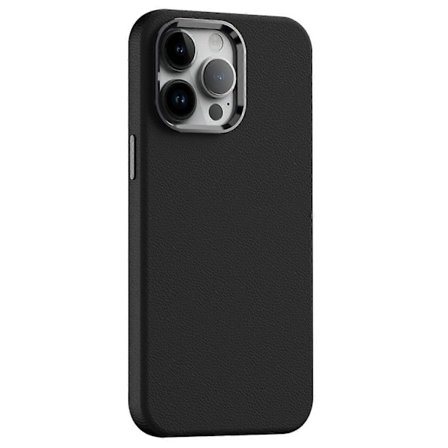 iPhone 12 Pro Max -kotelo PC+PU-nahkaa, pudotussuoja, yhteensopiva MagSafe-laturin kanssa