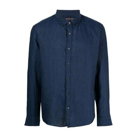 Michael Kors, Shirts Niebieski, Mężczyzna, Rozmiar: L