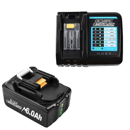 Makita 18V batteri, 60Ah kapacitet, litiumjon-teknologi, 1 set