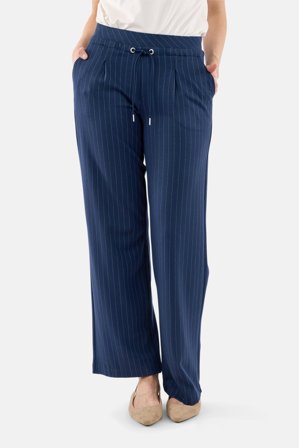 BRANDTEX - Bukser - Navy - Justerbar Snøre