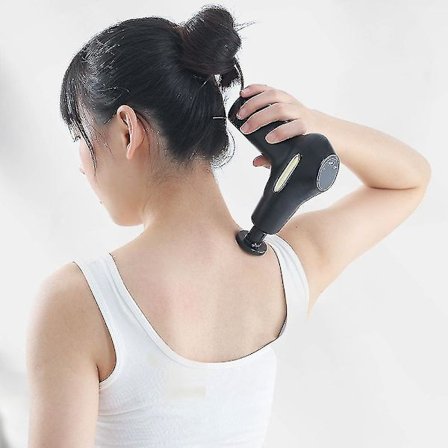 Ny dobbelthodet fasciapistol profesjonell nakkemembran muskelmassasjeapparat mini meridianutløsning og snatching instrument fitnessavslapping 