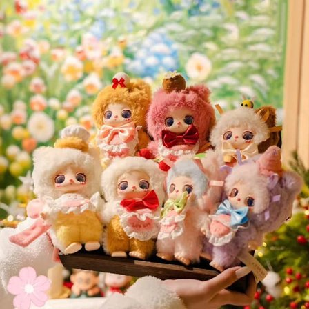 Liila V4 Liilas Kokkekilling Serie Plysdukke Blind Box Stuffe