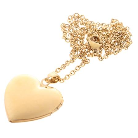 Love Heart Locket Anheng for kvinner Menn Åpningsbar fotoramme P A2