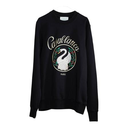 Casablanca, Sweatshirts Czarny, Mężczyzna, Rozmiar: M