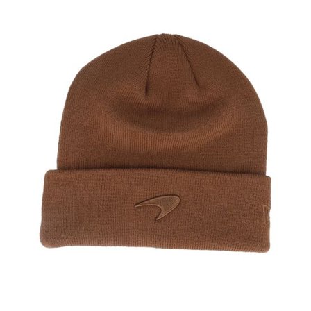 New Era - Motor Brun cuff Beanie - McLaren F1 25 Seasonal Brown Cuff @ Hatstore