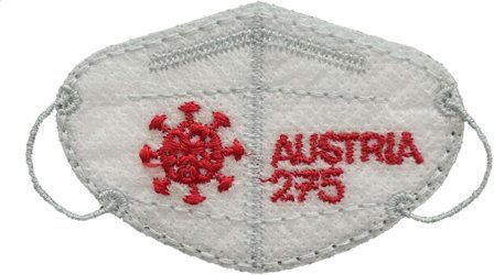 Østrig - COVID-19 - Maske - Postfrisk miniark