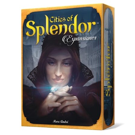Splendor Brädspel - Engagerande strategispel om ädelstenar för barn och vuxna, från 10 år, 2-4 spelare, 30 minuters speltid