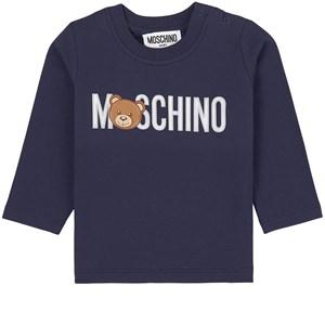 Moschino Branded T-Shirt Navy - Tops - 6-9 months - Navy