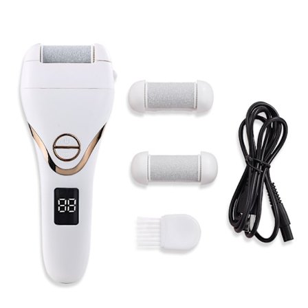 Elektrisk fotfil Callus Remover för fötter, Uppladdningsbar Pedikyr