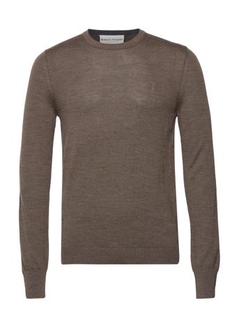 Bs Jupiter Regular Fit Knitwear Brown Bruun & Stengade