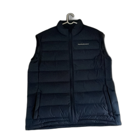 Mörkblå dunväst från Peak Performance