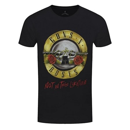 Guns N Roses Unisex Adult Not in this Lifetime Tour T-Shirt L B
