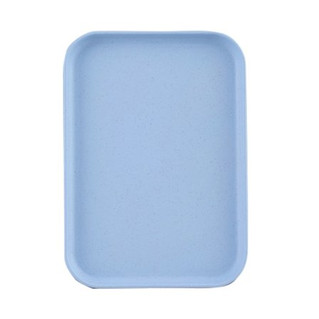 Vehnäolki suorakulmainen tarjotin, pohjoismainen tyyli, vaaleansininen 38x27cm kotiin, toimistoon, ravintolaan