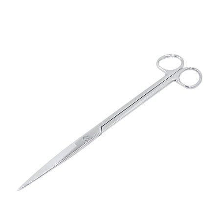 Metall saks for akvatiske planter, fiskekar saks, stålsaks, fiske akvarium saks, akvarie saks