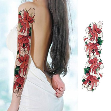 Midlertidig tatovering Fake Tattoo Sleeve Fake Tattoo Fakeleeve