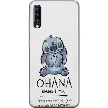 Samsung Galaxy A70 Genomskinligt Skal Stitch Ohana