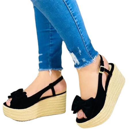 Kvinnors Sandaler Med Öppen Tå, Ankelrem Espadrillesandal