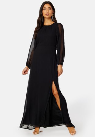 Bubbleroom Occasion Jini-Lou Gown Black Klær