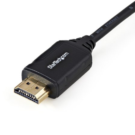 StarTech StarTech.com Premium Certified High Speed HDMI 2.0 Cable with Ethernet - 1.5ft 0.5m - HDR 4K 60Hz - 20 inch Short HDMI Male to Male Cord