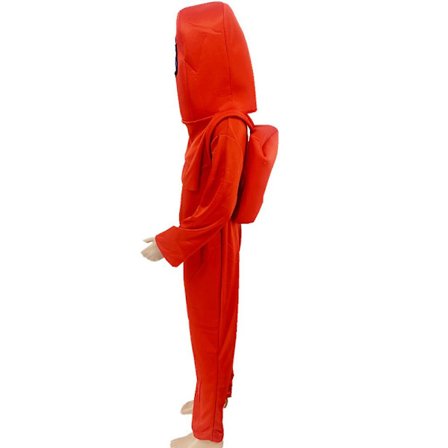 Among Us Cosplay Kostyme Fancy Dress Up Spillsett For 6-12 År Gamle Barn -a