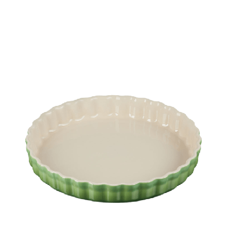 Le Creuset Pajform stengods Formar & plåtar Grön 28 CM