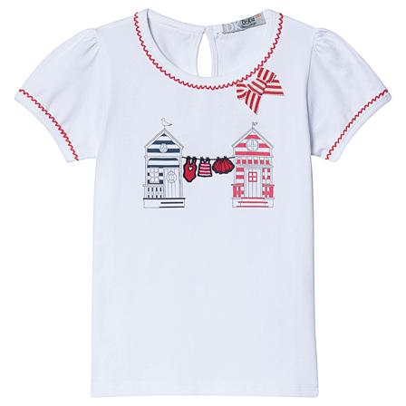 Embroidered T-Shirt White