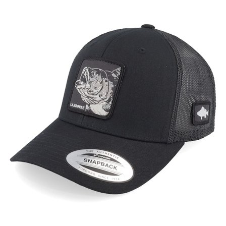 Skillfish - Noir trucker Casquette - Laxborre Mono Black Trucker @ Hatstore