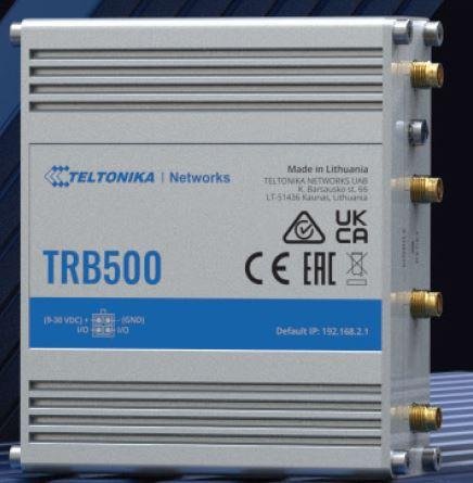 TELTONIKA TRB500 compact industrial 5G gateway