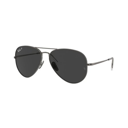 Ray-Ban Aviator Titanium - RB8089 165/48 5814 i Grå Titanium