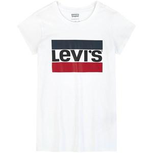 Levi's White Logo T-Shirt - Tops - 10 years - White - Mädchen
