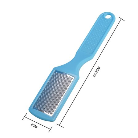 Multifunktionell fotfil dubbelsidig fotrivbräda med lock för att ta bort död hud och förhårdnader fotfil verktyg fotriv hälfil