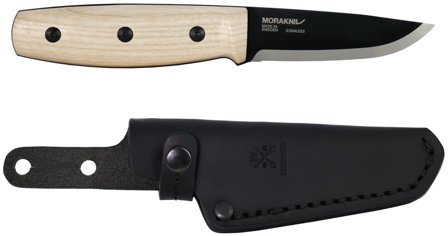 Morakniv Finn Blackblade puukko, S, Ash Wood