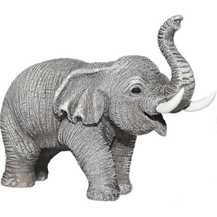 Solid Elefant Statue Feng Shui Statue Lykke Elefant Dekor For Hjem Stue Hage Kontor Soverom Kjøkken Leilighet Hybel Bar Dekor, D