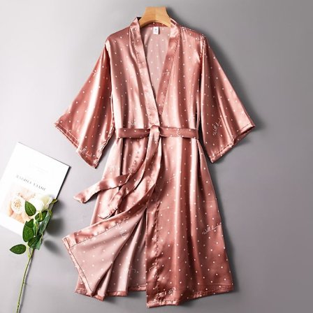 Damrockar Sidenpyjamas Dam Sommar Badrock Pyjamas Höst Baddräkt Kvinnlig Sovplagg Rockar 2022 Kläder