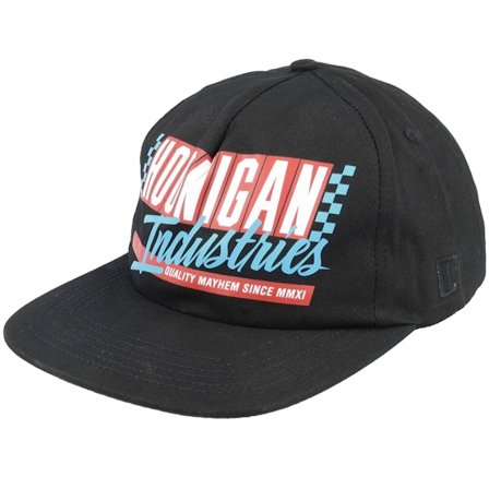 Hoonigan - Schwarz snapback Cap - Dive Bomb Hat Black Snapback @ Hatstore