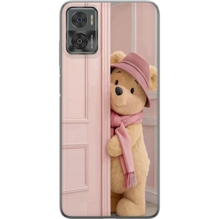 Motorola Moto E22i Gjennomsiktig deksel Nalle Puh Disney Motiv Tecknad Serie Klassisk Populär
