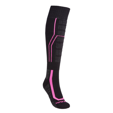 Sokker Klim Solstice Sock 2.0 Riding Svart/Knockout Rosa M