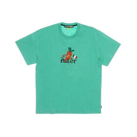 Iuter t-shirt man carrots racing Grøn, Herre T-shirts