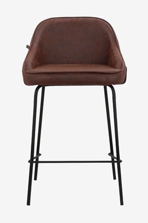 Loft24 - Matstol med armstöd OLINE, 2-pack - Brun - Barstolar & pallar - Från Homeroom