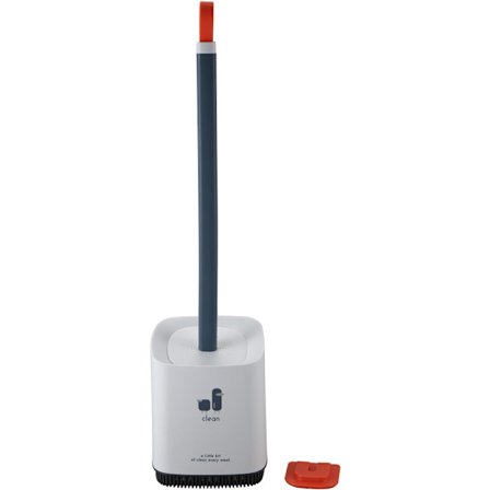 Silikone Toiletbørste Toiletbørste Rengøring Toiletbørste Kirsebær Håndbørste Toilet Rengøring Udskiftning Hvid