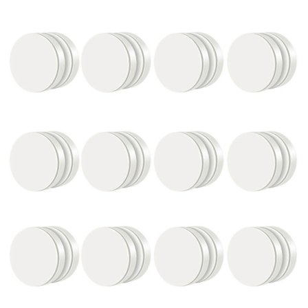 [PLEE] 12 st Duschdraperityngder Belagd Magnet Vindtät Ingen Installation Halkfri Kraftig Förhindrar Blåsning Draperi Flagga Duk Tyngder