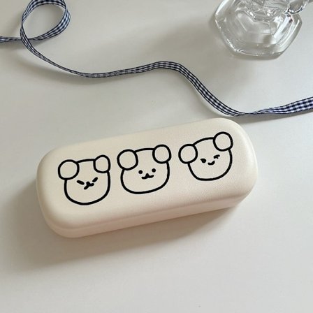 Brilleoppbevaringsetui Brilleboks HVIT