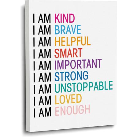 1 kappale 40X50cm värikäs englanninkielinen motto inspiroiva juliste